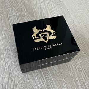 Parfums de Marly Paris Small Box EMPTY BOX ONLY Hard Shell Lacquer
